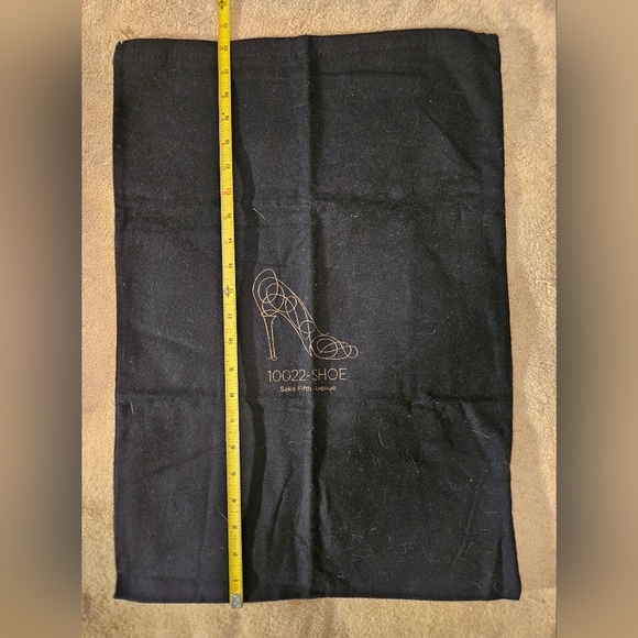 Saks 5th Fifth Avenue XL Drawstring Dust Bag Travel Storage Tote Handbag Garment - Picture 6 of 6